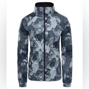 The North Face Women’s Reactor TFN Black Botanical Print Jacket Size Small